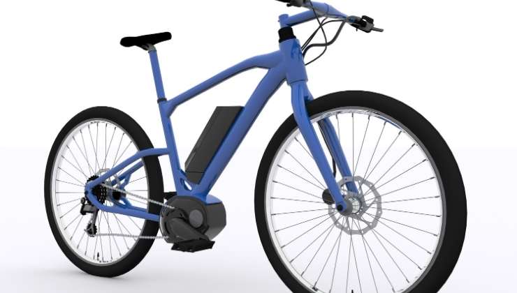 bici blu 