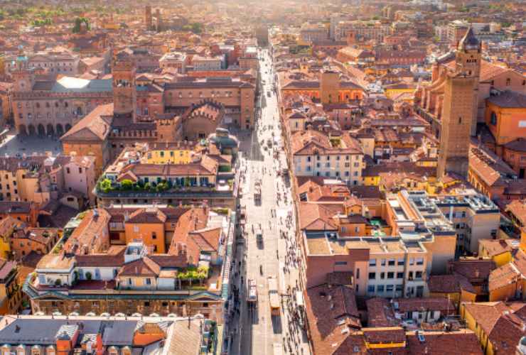 bologna dall'alto